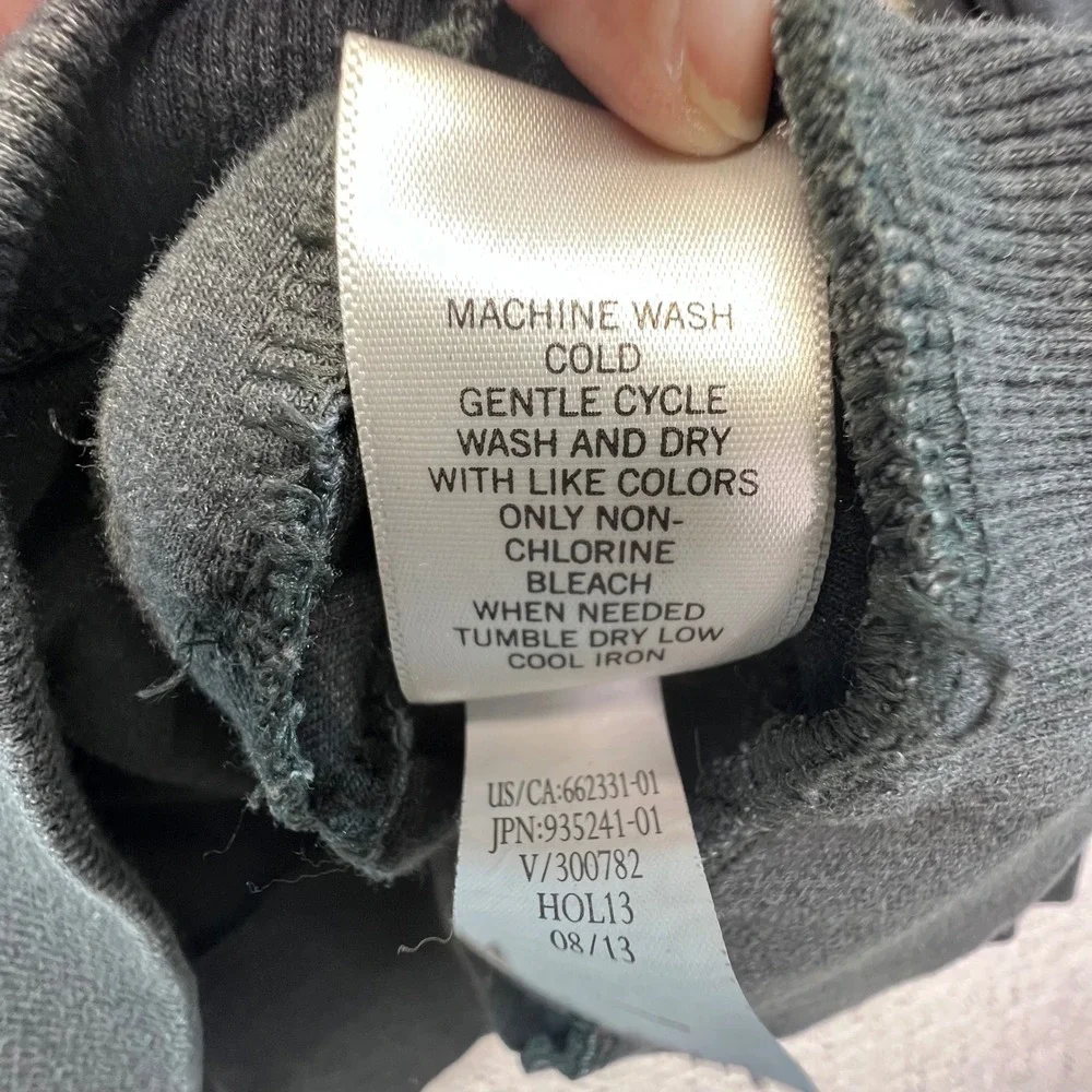 Banana Republic Mens Gray‎ Shawl Collar Pullover Sweatshirt Lounge Top